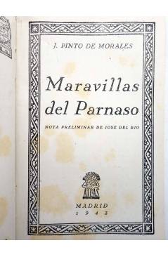 Muestra 1 de COLECCIÓN CISNEROS 29. MARAVILLAS DEL PARNASO (J. Pinto De Morales) Atlas 1943