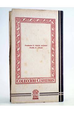 Contracubierta de COLECCIÓN CISNEROS 30. COLOQUIOS MATRIMONIALES (Pedro De Luxán) Atlas 1943