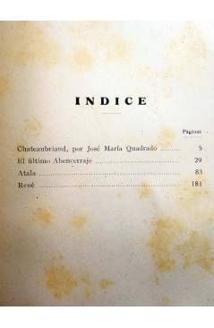 Muestra 2 de COLECCIÓN CISNEROS 58. EL ÚLTIMO ABECENRRAJE (F.A. De Chateaubriand) Atlas 1944