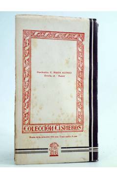 Contracubierta de COLECCIÓN CISNEROS 70. FRIOLERAS ERUDITAS Y CURIOSAS (Pedro Montengón) Atlas 1944