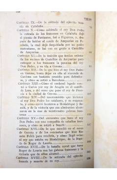 Muestra 3 de COLECCIÓN CISNEROS 82. LOS FRANCESES EN CATALUÑA EN 1285 (Bernardo Desclot) Atlas 1944