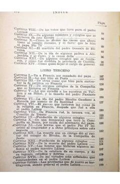 Muestra 3 de COLECCIÓN CISNEROS 89. VIDA DEL PADRE DIEGO LAINEZ (P. Ribadeneyra) Atlas 1944
