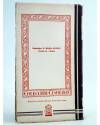 Contracubierta de COLECCIÓN CISNEROS 96. SAINETES (Ramón De La Cruz) Atlas 1944