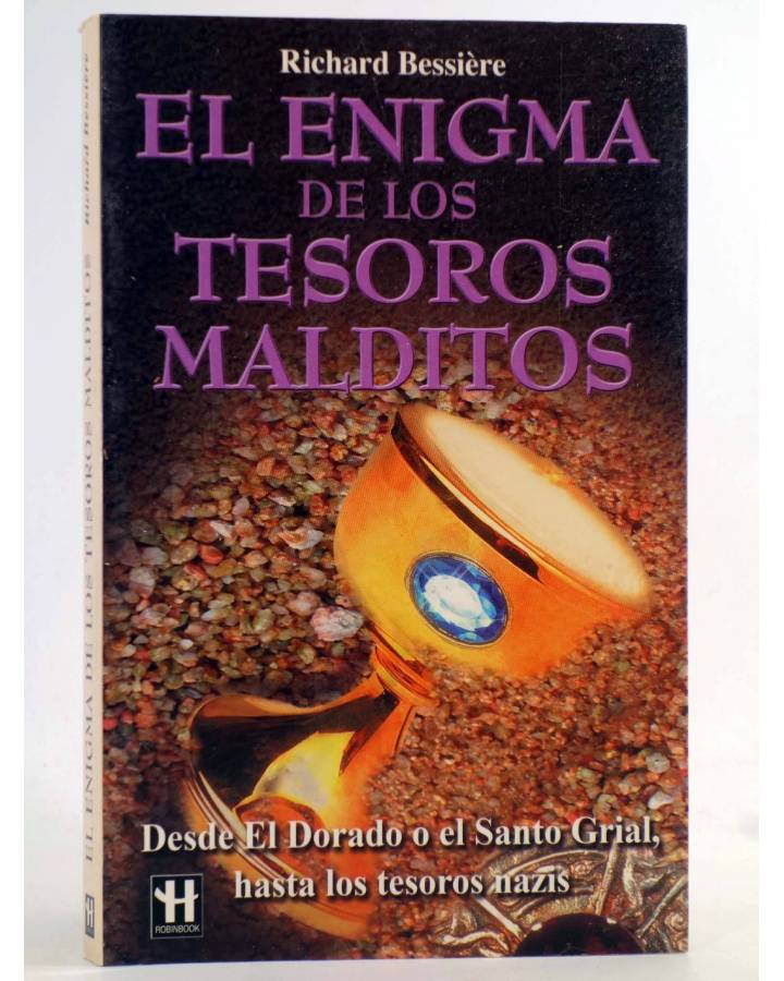 Cubierta de EL ENIGMA DE LOS TESOROS MALDITOS (Richard Bessière) Robin Book 2004