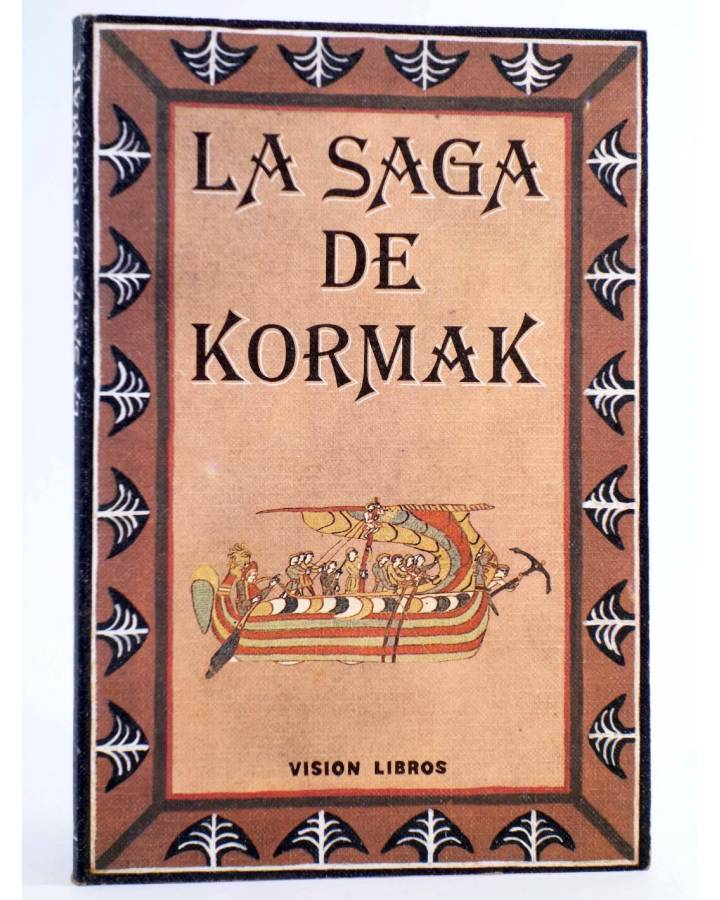 Cubierta de LA SAGA DE KORMAK.. Visión 1985
