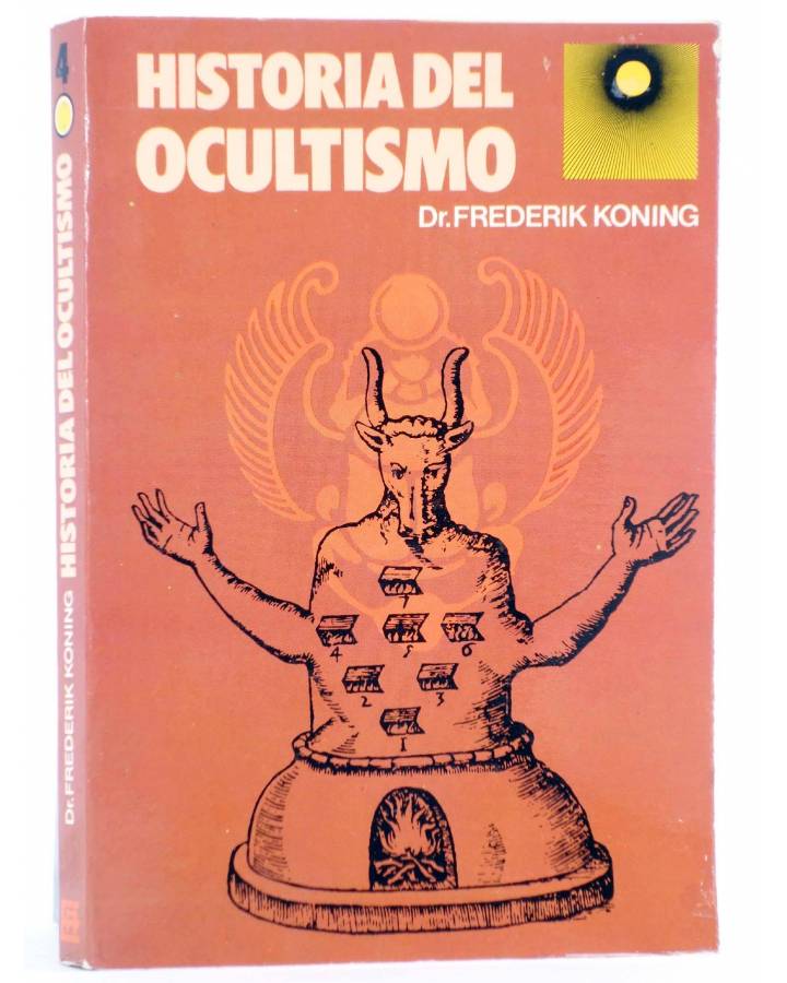 Cubierta de HISTORIA DEL OCULTISMO (Dr. Frederik Köning) Avesta 1976
