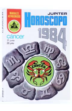 Cubierta de HORÓSCOPO 1984 JUPITER. CANCER. 21 junio a 20 julio. Alonso 1983