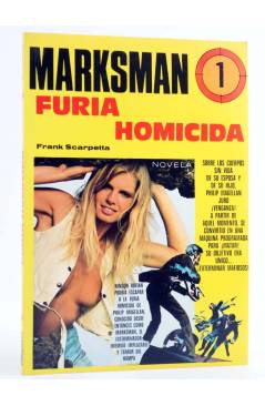 Cubierta de MARKSMAN 1. FURIA HOMICIDA (Frank Scarpetta) Paneuropea 1976