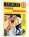 Cubierta de MARKSMAN 1. FURIA HOMICIDA (Frank Scarpetta) Paneuropea 1976