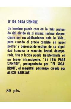 Muestra 1 de ALEXIS BARCLAY 11. SE IRÁ PARA SIEMPRE (Alexis Barclay) Producciones Editoriales 1976