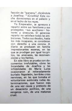 Muestra 2 de NAPOLEÓN. SU VIDA AMOROSA (Abate Lafont) Producciones Editoriales 1981