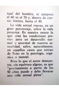 Muestra 2 de VIDA SEXUAL PLENA DESPUÉS DE LOS 50 (Dr. H. Brest-Fournier) Producciones Editoriales 1977