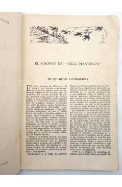 Muestra 2 de LA NOVELA ROSA NE 32. EL CHOFER DE VILLA MANTENON (María Pura Luna) Juventud 1939