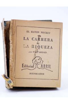 Cubierta de PEQUEÑOS GRANDES LIBROS 1115. EL RATÓN MICKEY: LA CARRERA POR LA RIQUEZA (Walt Disney) Abril 1946