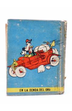 Contracubierta de PEQUEÑOS GRANDES LIBROS 1115. EL RATÓN MICKEY: LA CARRERA POR LA RIQUEZA (Walt Disney) Abril 1946
