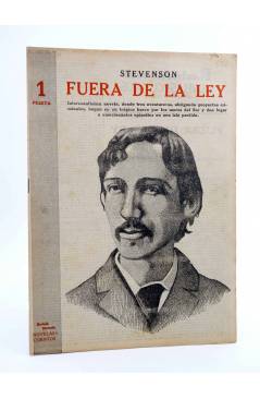 Cubierta de REVISTA LITERARIA NOVELAS Y CUENTOS 692. FUERA DE LA LEY (Robert Louis Stevenson) Dédalo 1944