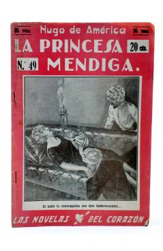 Muestra 1 de LAS NOVELAS DEL CORAZÓN. LA PRINCESA MENDIGA 49 (Hugo De América) Vecchi Circa 1920