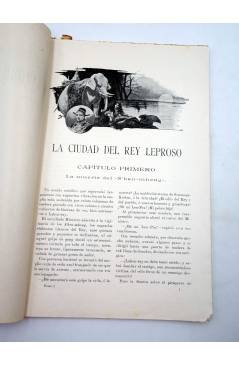 Muestra 1 de LA NOVELA DE AHORA 3ª EPOCA AÑO III 6 y 7. LA CIUDAD DEL REY LEPROSO I y II (Salgari) Calleja 1909