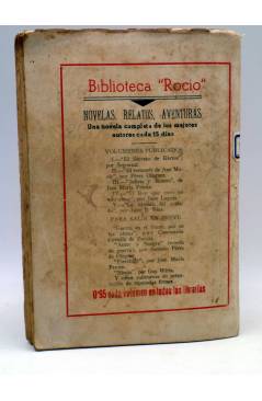 Contracubierta de BIBLIOTECA ROCÍO 6 VI. EL DUQUE QUE FUE SOLDADO (Guy De Chantepleure) Betis Circa 1938