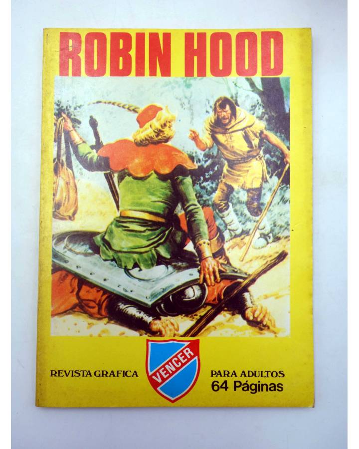 Cubierta de VENCER. ROBIN HOOD 5. LOS MENSAJEROS DE PALESTINA. Producciones Editoriales 1981