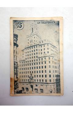 Cubierta de PASAJES DE MADRID CROMO 45. LA TELEFÓNICA (No Acreditado) No acreditada 1939