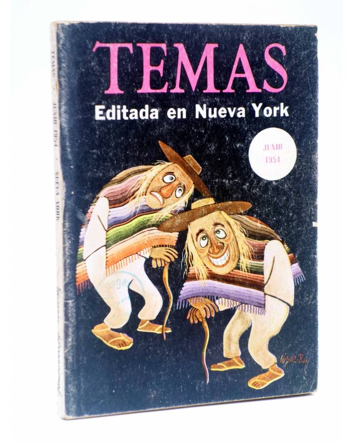 Cubierta de REVISTA TEMAS 44. EDITADA EN NUEVA YORK (Vvaa) No acreditada 1954