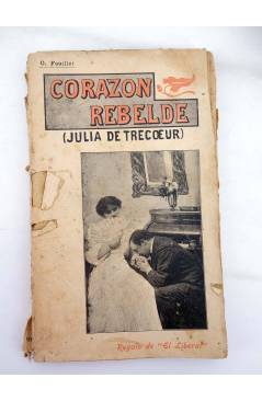 Contracubierta de CORAZÓN REBELDE JULIA DE TRECOEUR (O. Feuillet) La Vida Literaria 1915