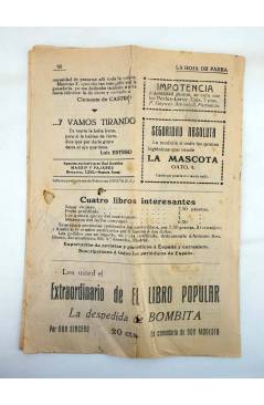 Muestra 3 de LA HOJA DE PARRA 126. REVISTA FESTIVA. ROSITA FALAGAN. 25 OCTUBRE 1913 (Vvaa) La Hoja de Parra 1913