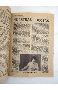 Contracubierta de LA HOJA DE PARRA 61. REVISTA FESTIVA. ZAZA. 29 junio 1912 (Vvaa) La Hoja de Parra 1912