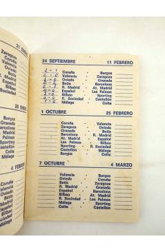 Contracubierta de CALENDARIO CAMPEONATO NACIONAL DE LIGA TEMPORADA 1972 1973. RADIOLA (Vvaa) Radiola 1972