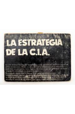 Contracubierta de CUADERNOS BETA LA ESTRATEGIA DE LA CIA C.I.A (Africa Research Group) A. Redondo 1972
