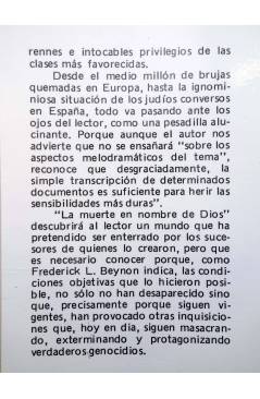 Muestra 2 de LA MUERTE EN NOMBRE DE DIOS. TEORÍA Y PRÁCTICAS DE LA INQUISICIÓN (Dr. Frederick L. Beynon) Antalbe 1982