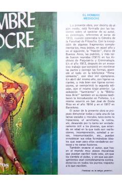 Muestra 1 de EL HOMBRE MEDIOCRE (José Ingenieros) Producciones Editoriales 1980