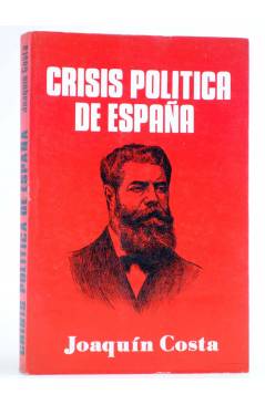 Cubierta de CRISIS POLÍTICA EN ESPAÑA (Joaquín Costa) Producciones Editoriales 1980