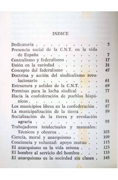 Muestra 3 de LA CNT Y EL FEDERALISMO DE LOS PUEBLOS DE ESPAÑA (Ramón Liarte) Producciones Editoriales 1977