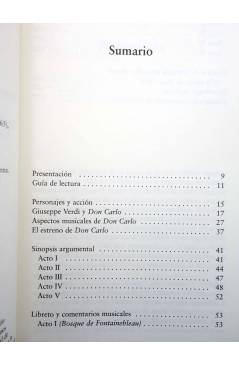 Muestra 2 de INTRODUCCIÓN A LA ÓPERA 5. DON CARLO (Giuseppe Verdi) Ma Non Troppo 2001