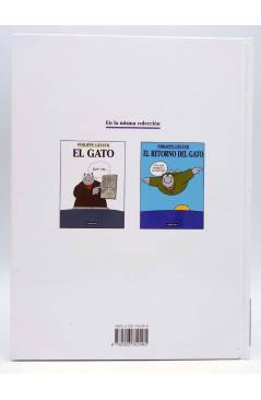 Contracubierta de EL GATO 2. EL RETORNO DEL GATO (Philippe Geluck) Casterman 2002