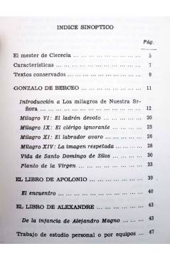 Muestra 2 de COLECCIÓN PRIMERA BIBLIOTECA 2. ANTOLOGÍA (Mester De Clerecía) Coculsa 1980