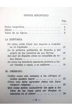 Muestra 2 de COLECCIÓN PRIMERA BIBLIOTECA 3. ANTOLOGÍA (Alfonso X El Sabio) Coculsa 1970