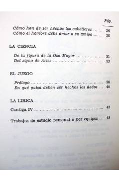 Muestra 3 de COLECCIÓN PRIMERA BIBLIOTECA 3. ANTOLOGÍA (Alfonso X El Sabio) Coculsa 1970