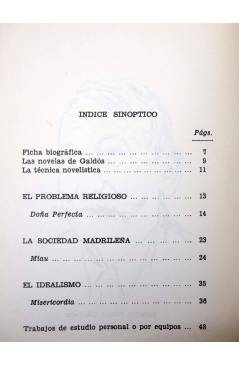Muestra 2 de COLECCIÓN PRIMERA BIBLIOTECA 48. GALDÓS: NOVELAS (Benito Pérez Galdós) Coculsa 1981