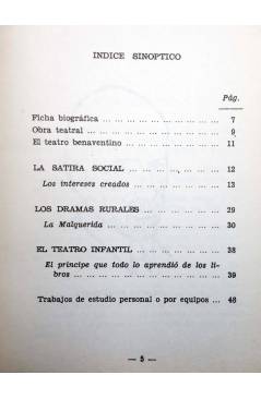 Muestra 2 de COLECCIÓN PRIMERA BIBLIOTECA 61. ANTOLOGÍA TEATRAL (Jacinto Benavente) Coculsa 1981