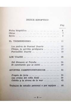 Muestra 2 de COLECCIÓN PRIMERA BIBLIOTECA 79. ANTOLOGÍA (Camilo José Cela) Coculsa 1981