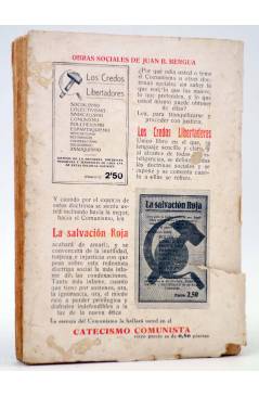 Contracubierta de EL AMOR LA LUJURIA Y EL VICIO. ESTUDIO LIBRE DE PSICOLOGÍA SEXUAL (Max Funke) Bergua Circa 1930