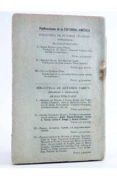 Contracubierta de APOSTILLAS A LA HISTORIA COLOMBIANA (Eduardo Posada) América Circa 1920. INTONSO