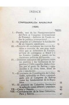 Muestra 1 de EL CONGRESO INTERNACIONAL DE PANAMÁ EN 1826 (Daniel Florencio O'Leary) América 1920. INTONSO