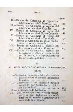 Muestra 4 de EL CONGRESO INTERNACIONAL DE PANAMÁ EN 1826 (Daniel Florencio O'Leary) América 1920. INTONSO