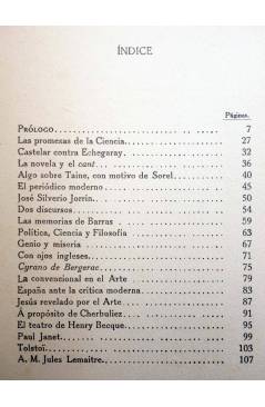 Muestra 1 de BIBLIOTECA ANDRÉS BELLO. VIOLETAS Y ORTIGAS. NOTAS CRÍTICAS (Enrique José Varona) América Circa 1920. INTON