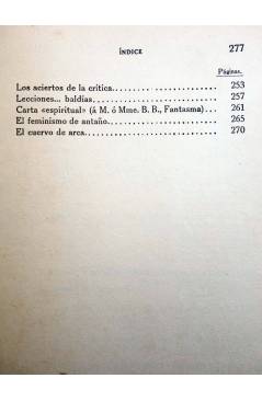 Muestra 3 de BIBLIOTECA ANDRÉS BELLO. VIOLETAS Y ORTIGAS. NOTAS CRÍTICAS (Enrique José Varona) América Circa 1920. INTON
