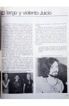 Muestra 2 de LA SEMILLA DEL DIABLO. LOS ANTICRISTOS (D'Arbo) Producciones Editoriales 1980. CHARLES MANSON / BRUCE LEE